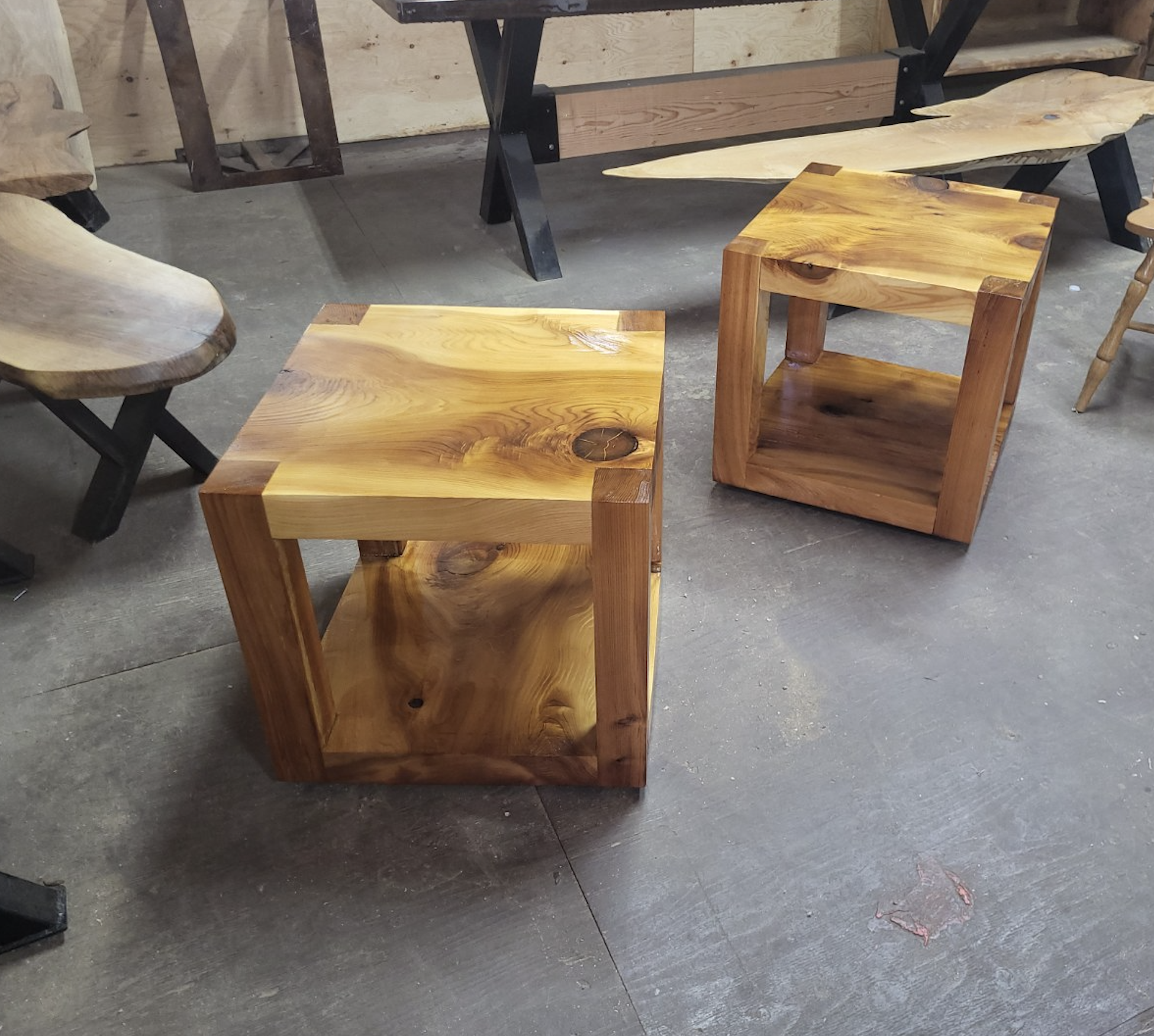custom hand made wood tables furniture countertops from chilliwack british columbia canada